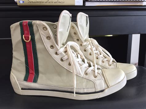 vintage gucci tennis shoes|gucci classic tennis shoes.